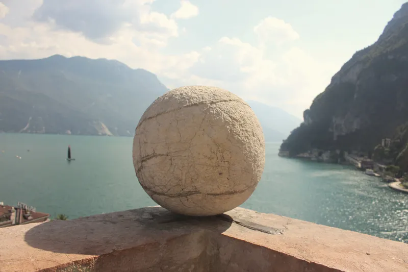 Lake Garda seen from Riva del Garda